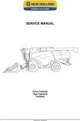 New Holland High-Capacity, Extra-Capacity, Varifeed Harvesting Equipment Header Service Manual