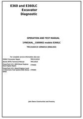 TM13104X19 - John Deere E360 and E360LC Excavator Diagnostic, Operation and Test Service Manual