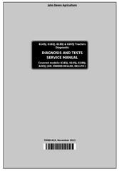 TM801419 - John Deere Tractor 6145J, 6165J, 6180J, 6205J Diagnostic and Tests Service Manual