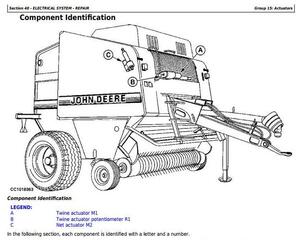 TM3282 - John Deere 565 and 575 Hay and Forage Round Balers All Inclusive Technical Service Manual